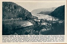 Harpers Ferry Water Gap Bridge West Virginia Postcard c1920 picture