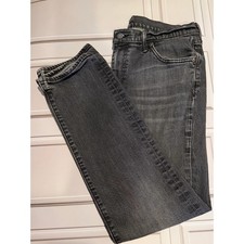 Classic Men's Grey Stretch Jeans picture