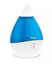 Crane Droplet Filter-Free Ultrasonic Cool Mist Humidifier - Blue/White - New picture
