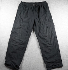 COS Belted Technical Cargo Trousers 36R Black Mens Baggy Wide Leg Pants Gorpcore picture