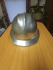 Vintage ED Bullard Hard Boiled Aluminum Hard Hat Cap Style Sausalito Calif USA picture