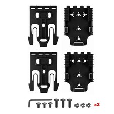 Fit Safariland Duty Holster Quick Locking System Kit with 2 QLS-19 & 2 QLS-22 picture