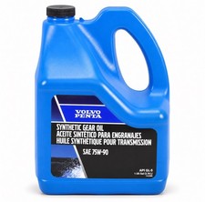 Volvo Penta New OEM 75W-90 Synthetic Transmission Gear Oil, 1 Gallon, 1141680 picture