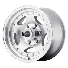 15x7 American Racing AR23 Machined Wheel 5x4.75 (-6mm) picture