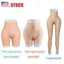 Shaping Fake Panty Vagina Hip For Crossdresser Silicone Pants Shorts Panty picture