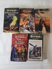 Set of 5 Dragonlance Paper Back Novels (ALL TITLES LISTED BELOW) picture