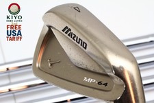 7Pcs MIZUNO MP-64 FORGED Iron set 4-5-6-7-8-9-PW Stiff Flex DG S200 RH Irons picture