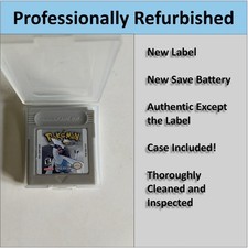 Authentic Pokémon Silver Version - NEW Save Battery And Label picture
