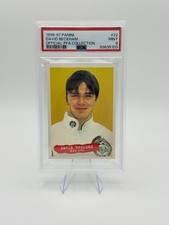 Panini 1996-97 PFA David Beckham Rookie #22 Manchester United PSA 9 Card picture