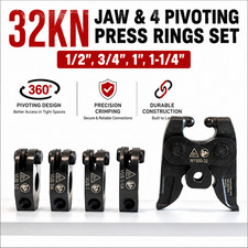32kN Press Jaw & Ring Kit 1/2