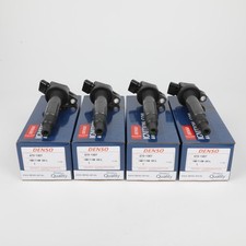 4PCS 673-1307 DENSO 90919-02244 Ignition Coils For 2001-2008 Rav4 2.4L L4 New picture