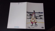 Rare   VINTAGE AIR FRANCE NY-PARIS MENU BOING JET INT. FRENCH/ENGLISH TRANSLATED picture