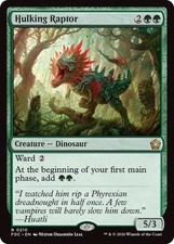 x1 Hulking Raptor R MTG Commander: Foundations M/NM, English picture
