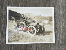 Antique b&w Photo USPS PNW History Mail Stage 1907 Franklin Car Humptulips WA picture