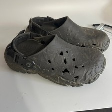 Crocs Pollex Clog Salehe Bembury Black Mens 9 Womens 11 Fingerprint Sandal picture