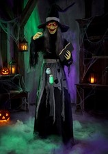6.5FT Auntie Althea Witch Animatronic picture