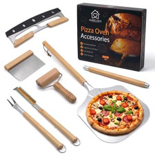 Outdoor Pizza Oven Accessories Kit, 6 Peices Set for Adults Includes... picture