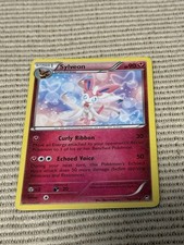Pokémon TCG Rare Sylveon 72/111 XY - Furious Fists Regular Non-Holo Near Mint/ M picture