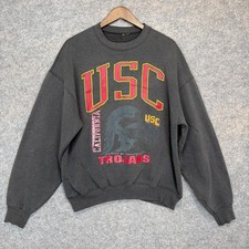 Vintage USC Trojans Sweatshirt Mens Large XL California School College 90s Y2K picture