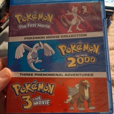 Pokemon The First Three Movies Pokémon Film Collection Blu-ray Disc Sealed New picture