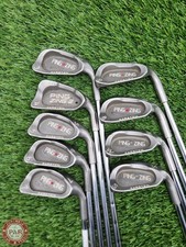 PING ZING IRON SET 3-SW STIFF STOCK STEEL (RED DOT) GOOD picture