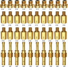 40pcs Carburetor Main Jets Slow Pilot Jet Kit For PE PWK CVK OKO Dirt Bike ATV picture