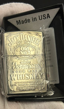 Zippo Jack Daniel’s Silver Lighter Old No. 7 Windproof picture