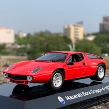 1:43 Maserati Bora Gruppo 4 1973 Italian Racing Diecast Model Car Red picture