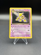 Dark Alakazam 18/82 Rare Team Rocket Pokemon 1st Edition Moderately Played picture