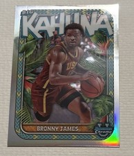 2023-24 Bowman University Chrome - The Big Kahuna Bronny James #BK-1 (RC) picture