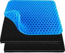 Double Thick Gel Seat Cushion – Egg Shape, Non-Slip Breathable, Comfort picture
