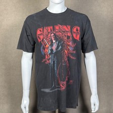 Vintage 1998 WCW nWo Sting Red Gothic T Shirt L Wrestling 90s picture