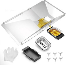 Adjustable Universal Grease Tray for Gasgrill, with Catch Pan picture