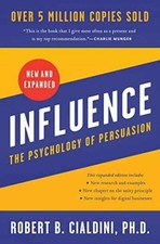 Influence, New and Expanded: - Hardcover, by Cialdini PhD Robert - Very Good b picture
