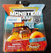 Spin Master Monster Jam Fire & Ice Son-uva Digger 1:64 Diecast Truck Special picture