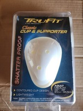 NEW---TRU-FIT PROTECTIVE CUP & ATHLETIC SUPPORTER ADULT MEDUIM 32-38