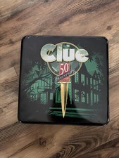Hasbro Clue 50th Anniversary Edition Board Game Tin picture