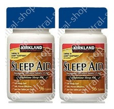 Kirkland Signature Sleep Aid Doxylamine Succinate 192 Tablets 25 Mg EXP 03/2028 picture
