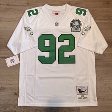Reggie White Eagles Throwback White Jersey Adult Size 3XL picture