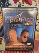 DVD WWF WrestleMania X-Seven 17 2001 2-Disc With Insert RARE  picture