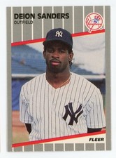 1989 Fleer Update Deion Sanders #U-53 RC Mint picture