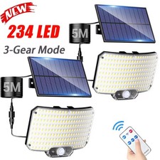 2x 9900000lm LED Solar Street Lights Security Flood Lamp Motion Sensor Outdoor picture