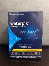 Waterpik Sonic Fusion SF-04W030-1 Flossing Toothbrush - White picture
