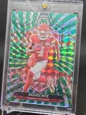 2024 Panini Mosaic - Rashee Rice #108 Green Swirl Mosaic Prizm 08/13 picture