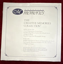 Creative Memories 12x12 Polypropylene Picture Pocket Pages Refill RCM-12PS  picture