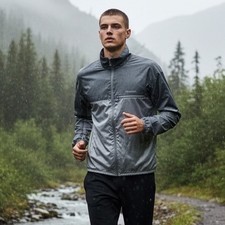 Marmot Mens Ether DriClime Hoody Grey Windbreaker Jacket T51020-1-CMN Small picture