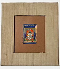 Antique Indian Shrinathji Miniature PAINTING Krishna Pichwai GOUACHE Art RARE picture