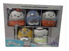 Squishmallows Disney 100 - 5pk Box Set. Brand New And Sealed. picture