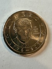 Donald J. Trump $1 Coin USA 2026 UNC From Mint Bag in Hand picture