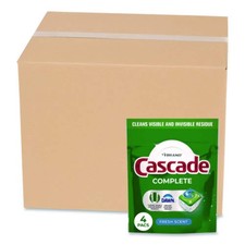 Cascade Complete ActionPacs, Fresh Scent, 4 Pods/Pack, 30 Packs/Carton (17626) picture